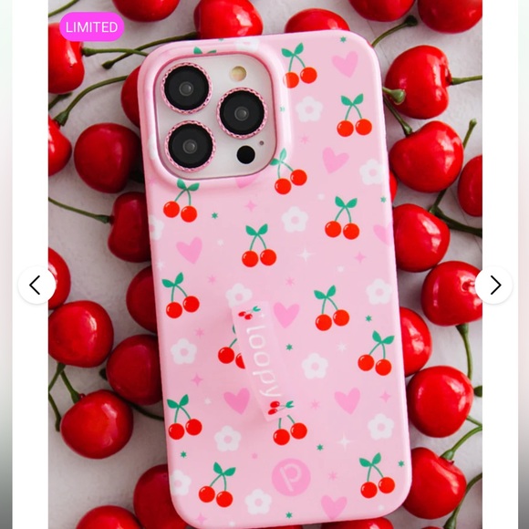 Cherry Cute X Krista Horton Loopy for IPhone 14 Pro Max🍒 - Picture 1 of 4